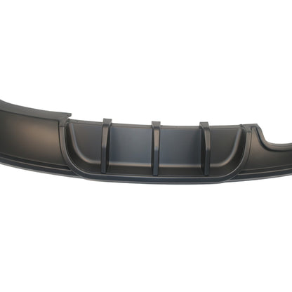 Heckstoßstange Diffusor Matt Schwarz passend für BMW 1er E82 E88 2007-2013