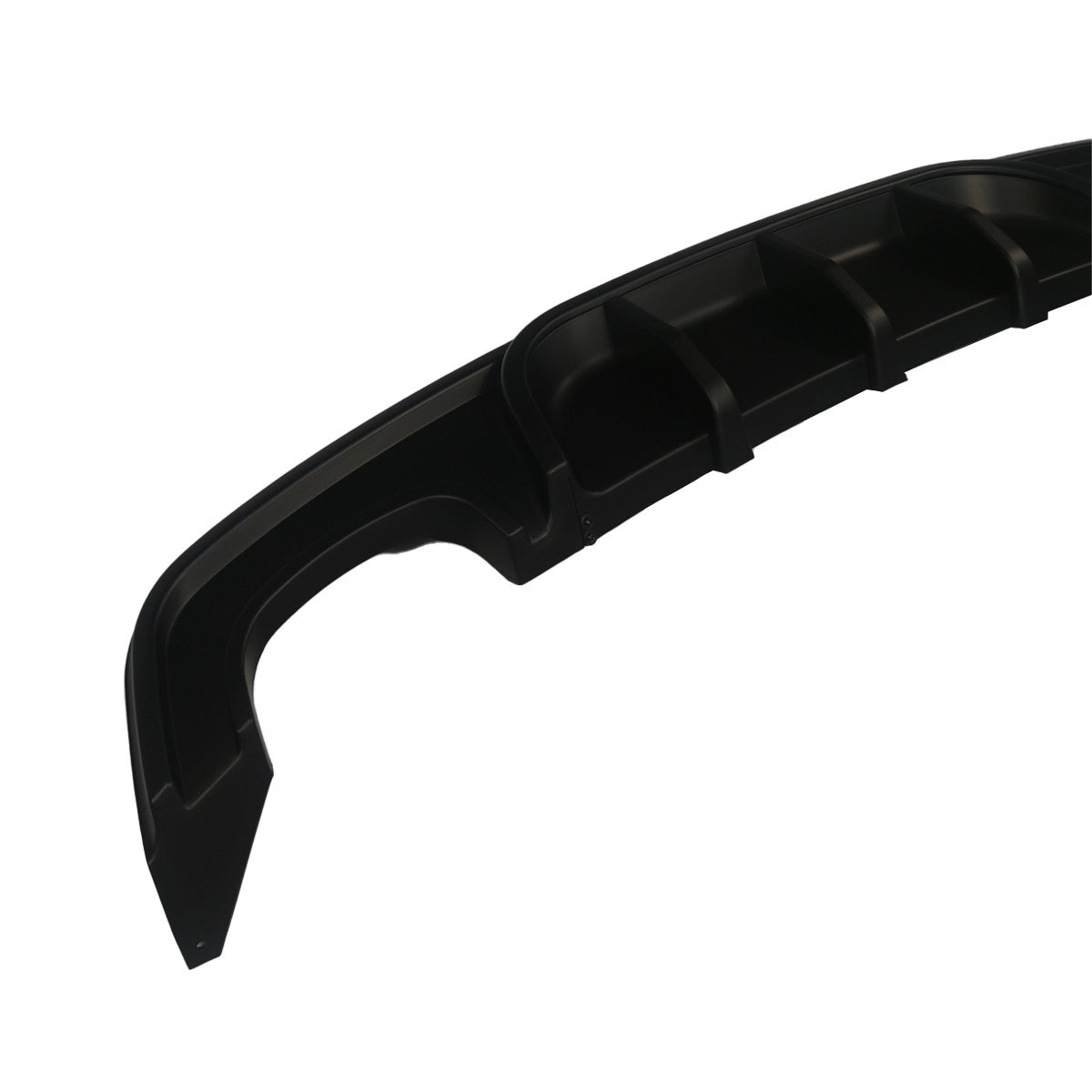 Heckstoßstange Diffusor Matt Schwarz passend für BMW 1er E82 E88 2007-2013