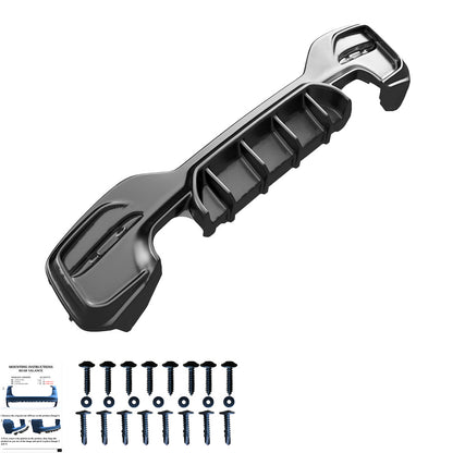 Heckstoßstange Diffusor Hochglanz Schwarz passend für BMW 1er F20 / F21 Facelift 2015-2019