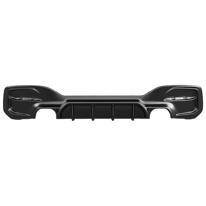 Heckstoßstange Diffusor Hochglanz Schwarz passend für BMW 1er F20 / F21 Facelift 2015-2019