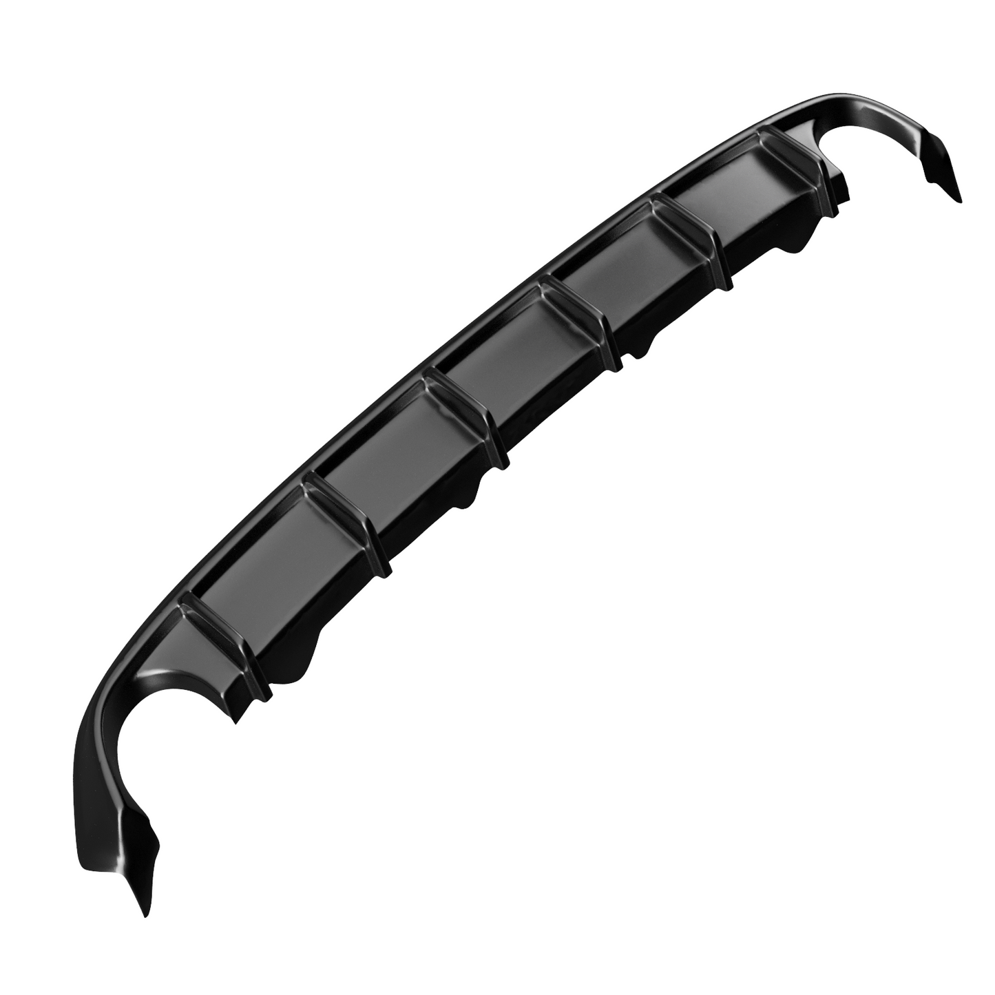 Heckstoßstange Diffusor Hochglanz Schwarz passend für BMW 3er G20 / G21 2018-2021