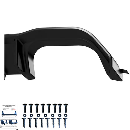 RV21.031 - Heckdiffusor passend für BMW M4 F82 2014-2021 Hochglanz Schwarz
