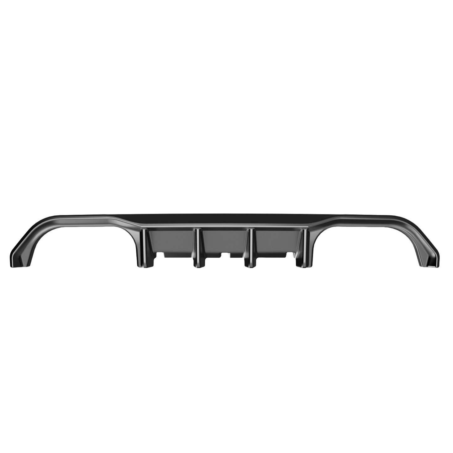 RV21.031 - Heckdiffusor passend für BMW M4 F82 2014-2021 Hochglanz Schwarz