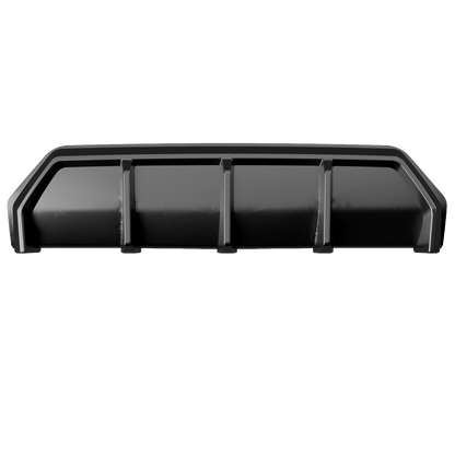 Heckstoßstange Diffusor passend für BMW 3er M-Pack G20/G21 Facelift 2022+ Hochglanz Schwarz