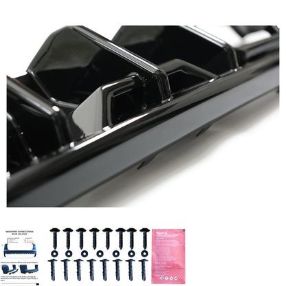 RV21.040 - Heckschürze passend für BMW M2 G87 2023+ Hochglanz Schwarz
