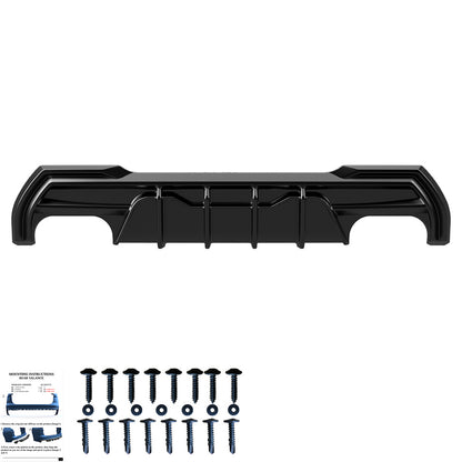 Heckschürze passend für BMW 1er F40 M-Pack/M135i 2019-2024 Hochglanz Schwarz