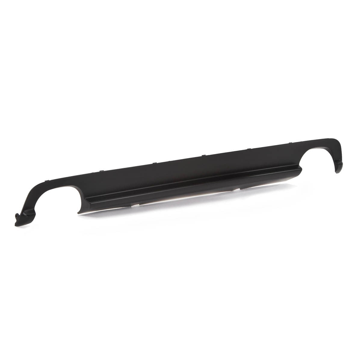 Heckstoßstange Diffusor Hochglanz Schwarz passend für BMW 5er E39 1995-2003