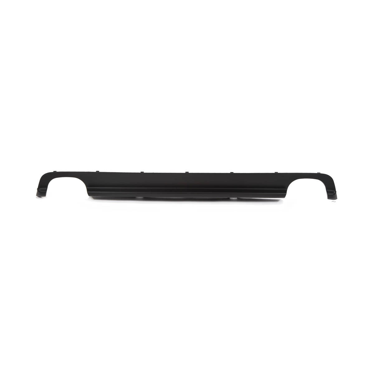 Heckstoßstange Diffusor Hochglanz Schwarz passend für BMW 5er E39 1995-2003