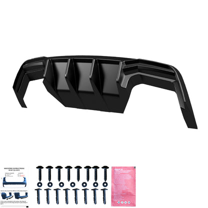 Heckdiffusor passend für CUPRA Formentor Mk1 / Mk1 Facelift 2020+ v2 Hochglanz Schwarz