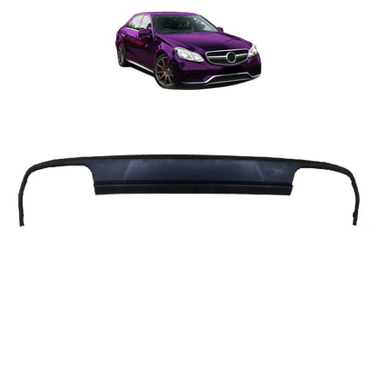 Heckstoßstange Diffusor Matt Schwarz passend für Mercedes E-Klasse W212 2013-2016