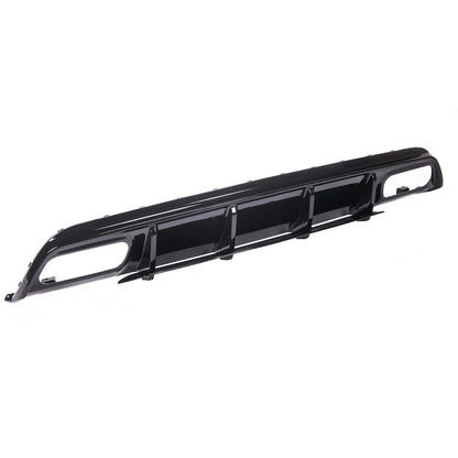 Heckstoßstange Diffusor Hochglanz Schwarz passend für Mercedes A-Klasse W176 2013-2015