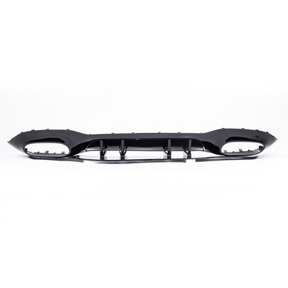 Heckstoßstange Diffusor Hochglanz Schwarz passend für Mercedes A-Klasse V177 Sedan 2018-heute