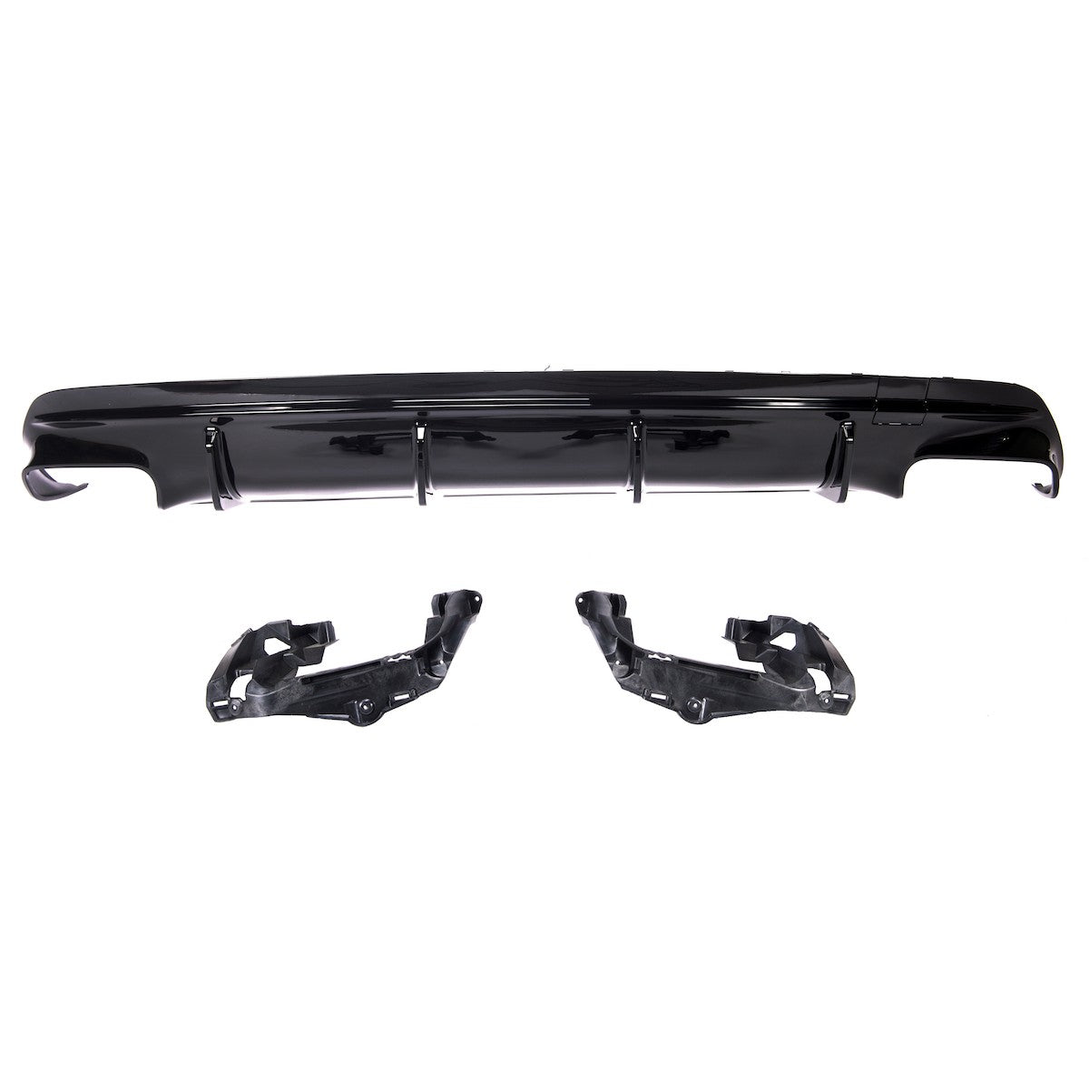 Heckdiffusor Hochglanz Schwarz passend für Mercedes CLA C117 X117 2013-2015