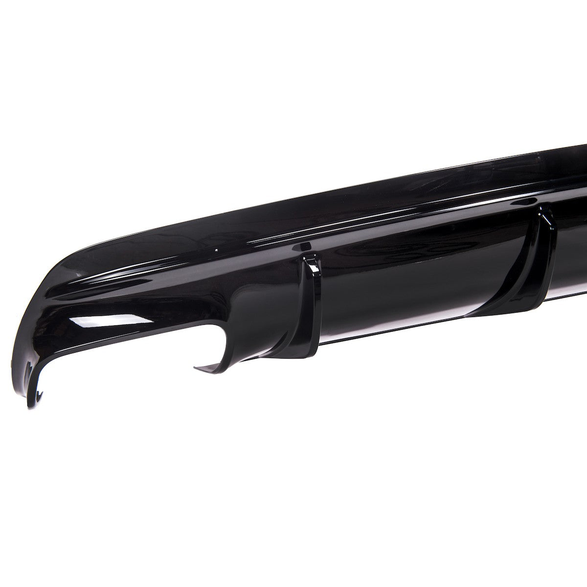 Heckdiffusor Hochglanz Schwarz passend für Mercedes CLA C117 X117 2016-2018