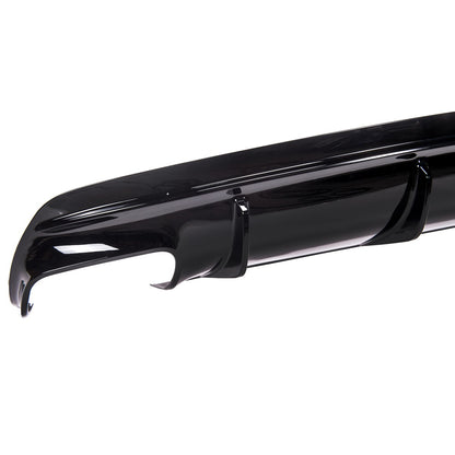 Heckdiffusor Hochglanz Schwarz passend für Mercedes CLA C117 X117 2016-2018