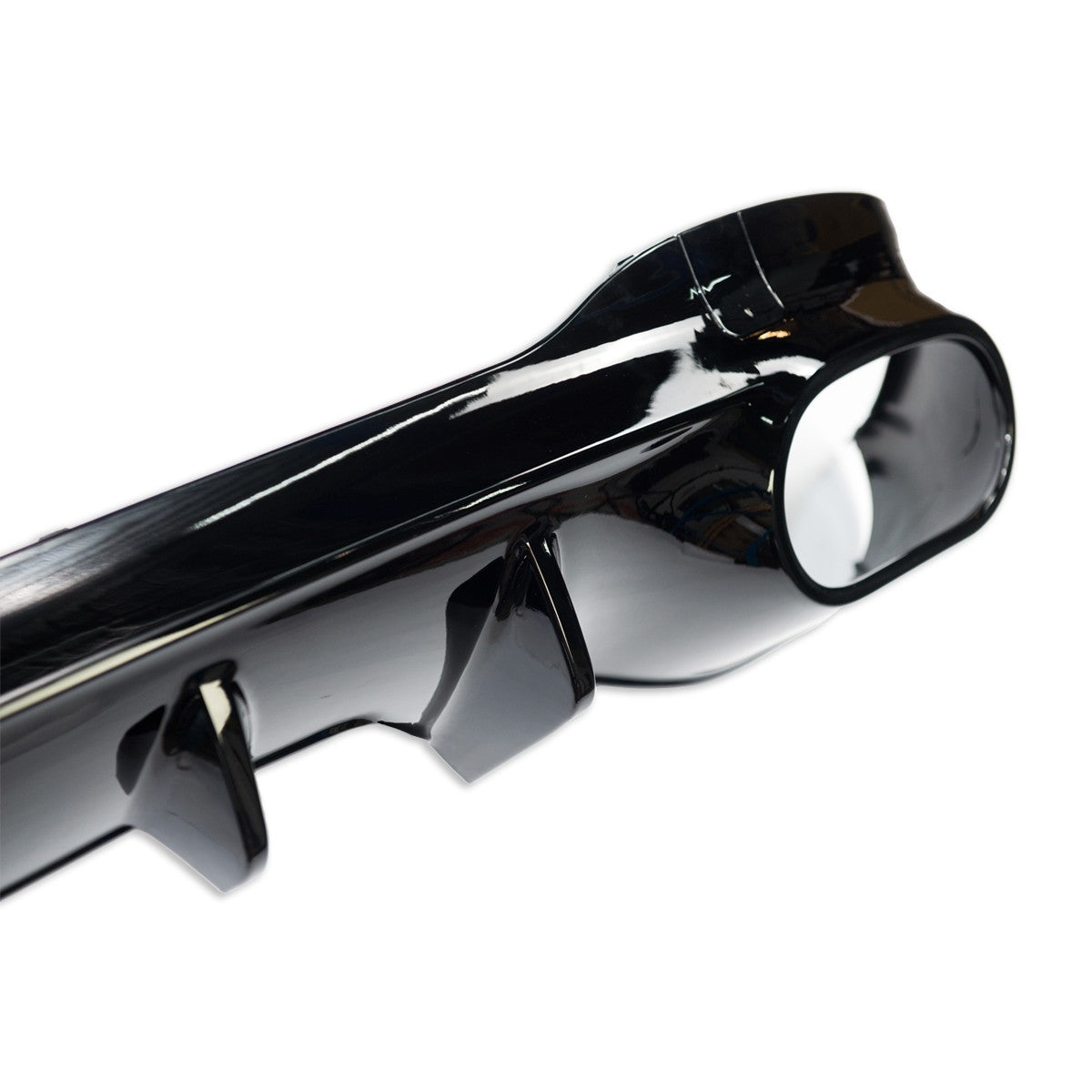 Heckstoßstange Diffusor Hochglanz Schwarz passend für Mercedes CLA C118 2019-2024