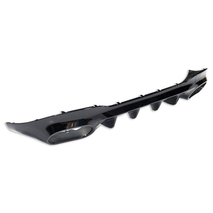 Heckstoßstange Diffusor Hochglanz Schwarz passend für Mercedes CLA C118 2019-2024