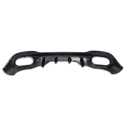 Heckstoßstange Diffusor Hochglanz Schwarz passend für Mercedes CLA C118 2019-2024