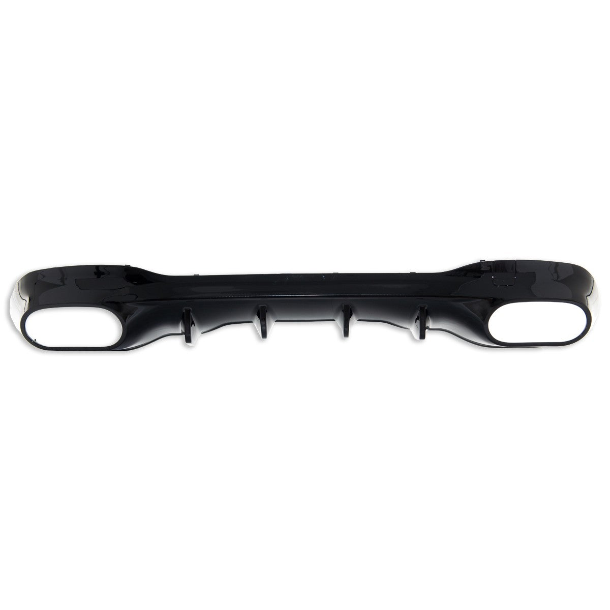 Heckstoßstange Diffusor Hochglanz Schwarz passend für Mercedes CLA C118 2019-heute