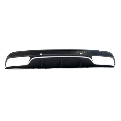 Heckdiffusor Silber passend für Mercedes C-Klasse W205 S205 2013-2021