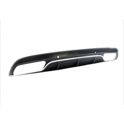 Heckdiffusor Silber passend für Mercedes C-Klasse W205 S205 2013-2021