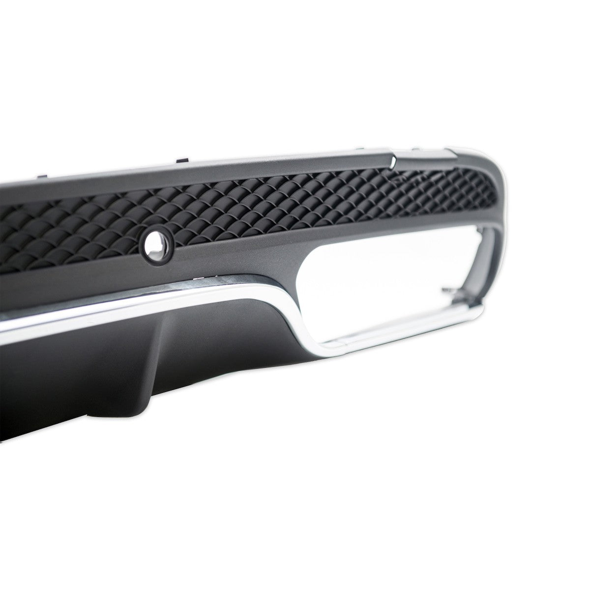 Heckdiffusor Silber passend für Mercedes C-Klasse W205 S205 2013-2021