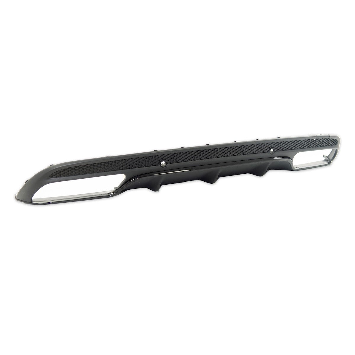 Heckdiffusor Schwarz passend für Mercedes C-Klasse W205 Limousine Kombi 2013-2018
