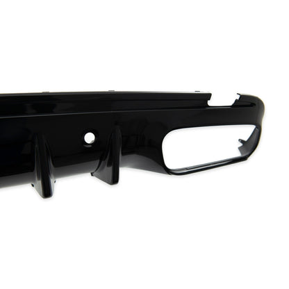 Heckdiffusor Hochglanz Schwarz passend für Mercedes C-Klasse W205 2015-2021