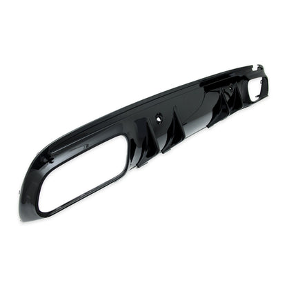 Heckdiffusor Hochglanz Schwarz passend für Mercedes C-Klasse W205 2015-2021