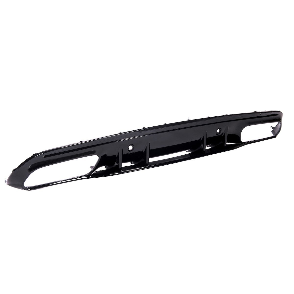 Heckdiffusor Hochglanz Schwarz passend für Mercedes C-Klasse W205 2015-2021