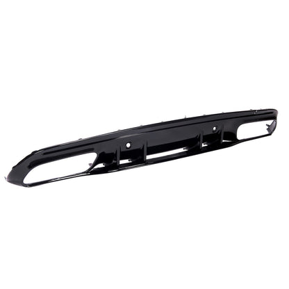 Heckdiffusor Hochglanz Schwarz passend für Mercedes C-Klasse W205 2015-2021