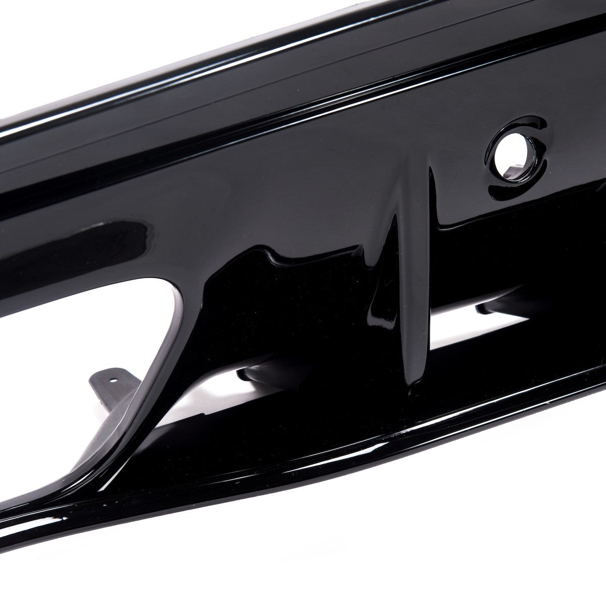 Heckdiffusor Hochglanz Schwarz passend für Mercedes C-Klasse W205 2015-2021