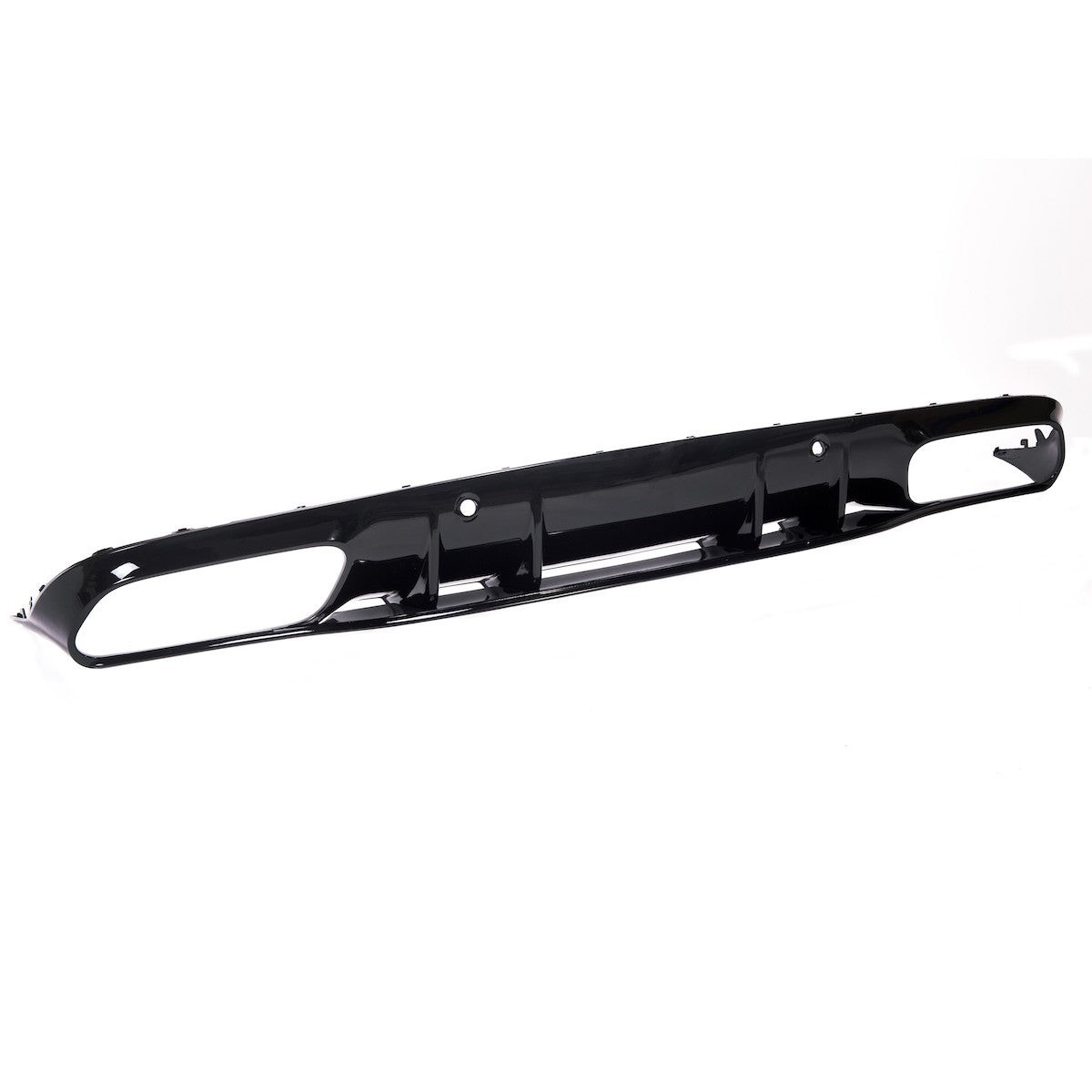Heckstoßstange Diffusor Hochglanz Schwarz passend für Mercedes C-Klasse C205/A205 15-21