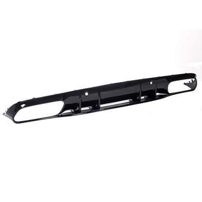 Heckstoßstange Diffusor Hochglanz Schwarz passend für Mercedes C-Klasse C205/A205 15-21