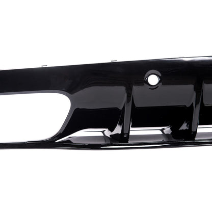 Heckstoßstange Diffusor Hochglanz Schwarz passend für Mercedes C-Klasse C205/A205 15-21