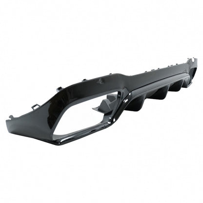 Heckstoßstange Diffusor Hochglanz Schwarz passend für Mercedes E-Klasse W213 S213 2016-2020