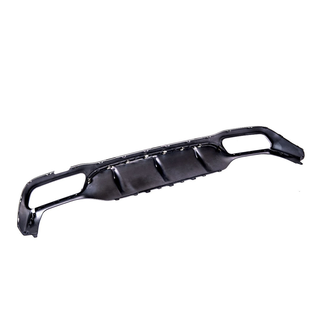 Heckstoßstange Diffusor Hochglanz Schwarz passend für Mercedes E-Klasse W213 S213 2016-2020