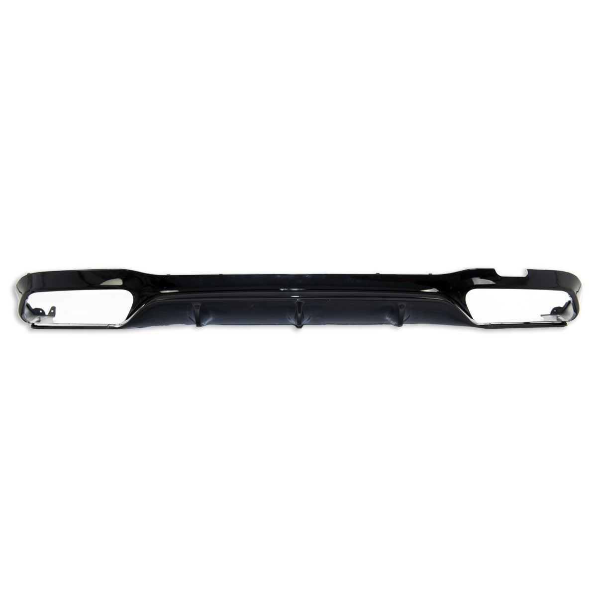 Heckstoßstange Diffusor Hochglanz Schwarz passend für Mercedes E-Klasse W213 2016-2020