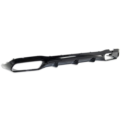 Heckstoßstange Diffusor Hochglanz Schwarz passend für Mercedes E-Klasse W213 2016-2020