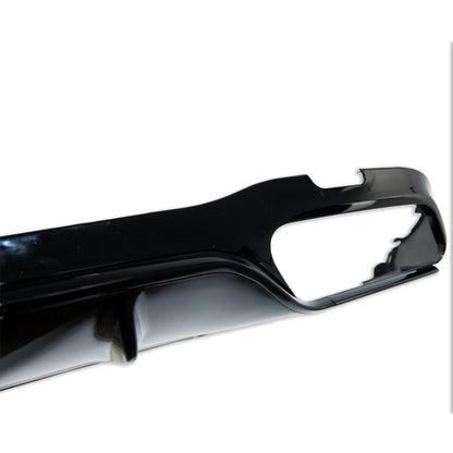 Heckstoßstange Diffusor Hochglanz Schwarz passend für Mercedes E-Klasse W213 2016-2020