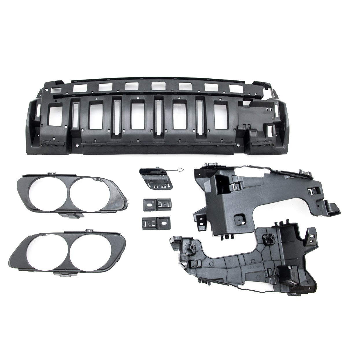Heckstoßstange Diffusor Hochglanz Schwarz passend für Mercedes E-Klasse W213 2016-2020