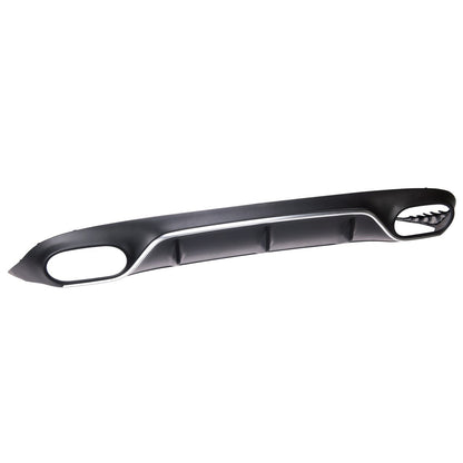 Heckstoßstange Diffusor & Chromrohre passend für Mercedes E-Klasse C238 A238 2016-2020