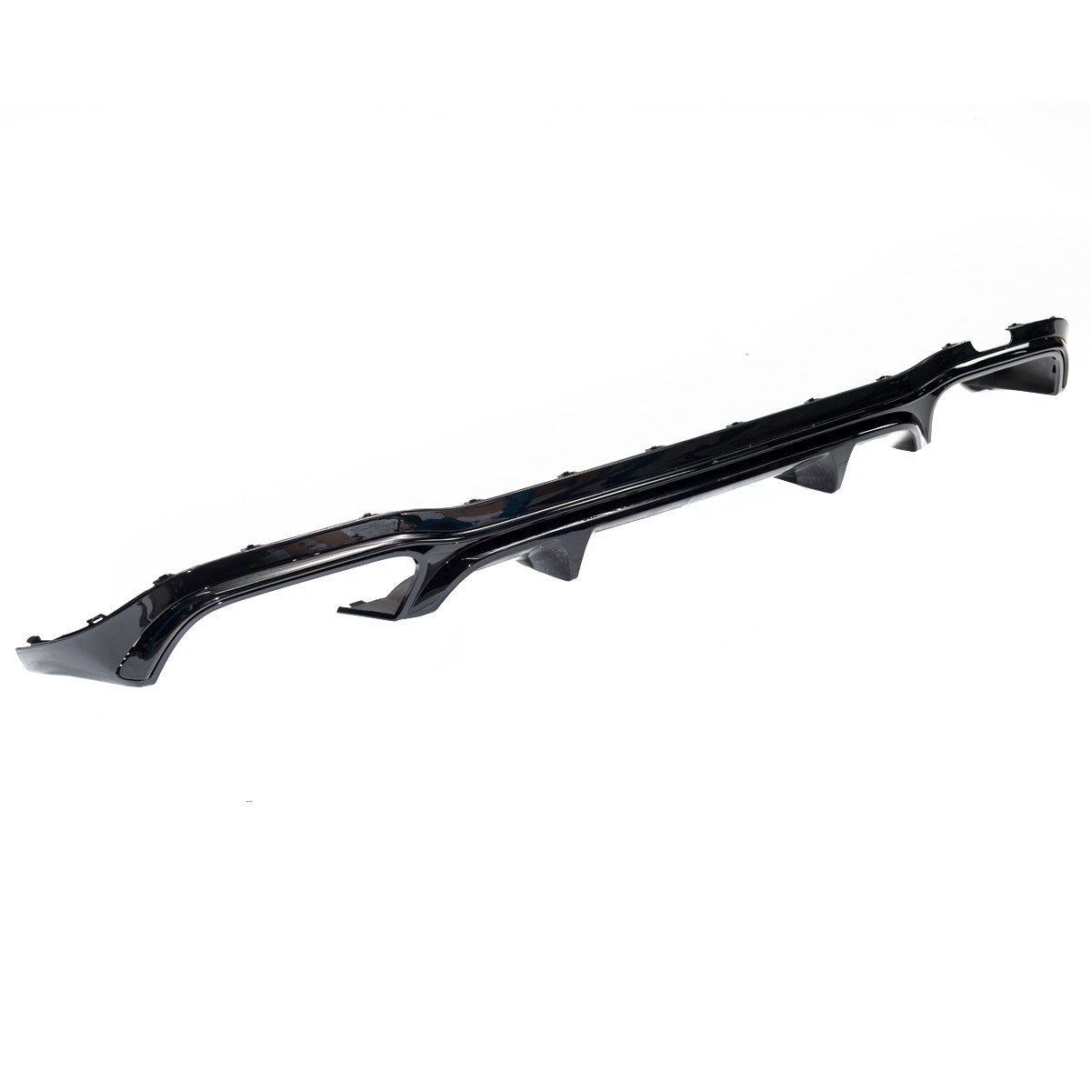 Heckstoßstange Diffusor Hochglanz Schwarz passend für Mercedes E-Klasse W213 2016-2023