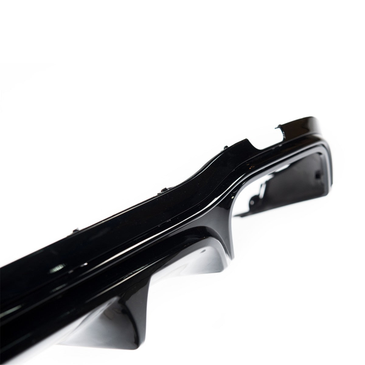 Heckstoßstange Diffusor Hochglanz Schwarz passend für Mercedes E-Klasse W213 2016-2023