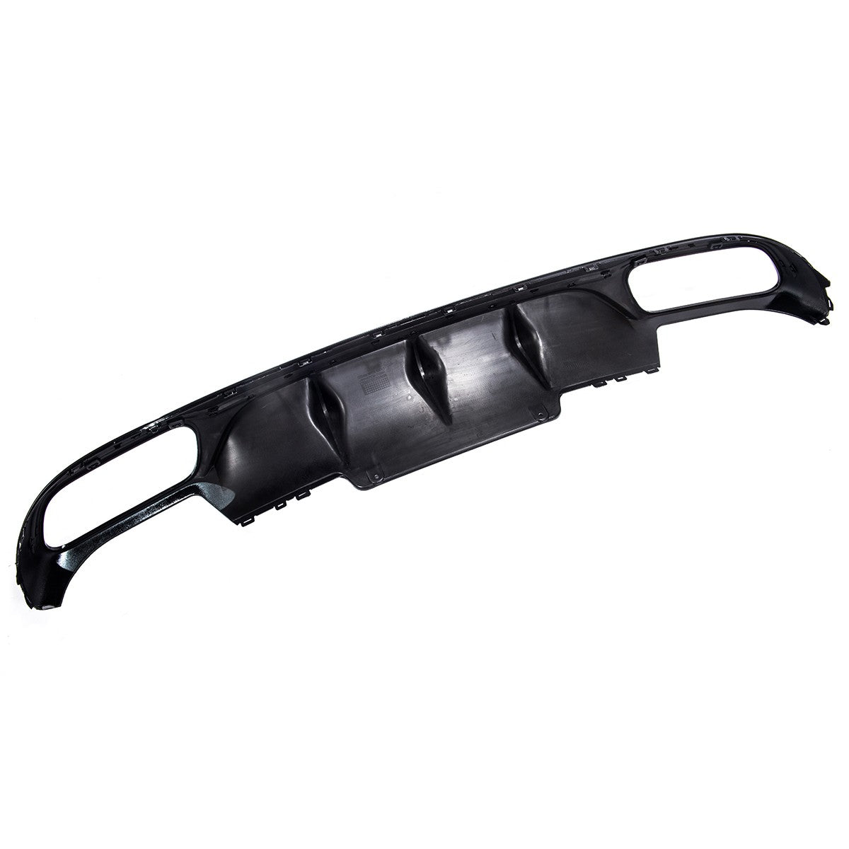 Heckstoßstange Diffusor Schwarz passend für Mercedes E-Klasse W213 S213 2016-2023