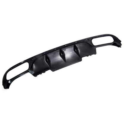 Heckstoßstange Diffusor Schwarz passend für Mercedes E-Klasse W213 S213 2016-2023