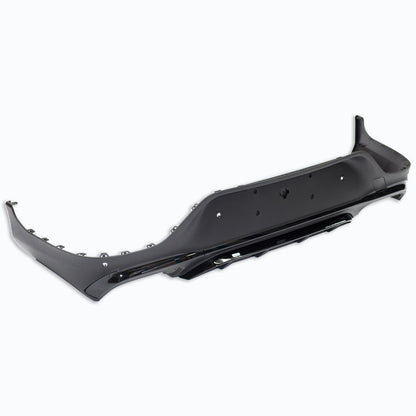 Heckstoßstange Diffusor Schwarz passend für Mercedes GLC Coupé C253 2020-2023
