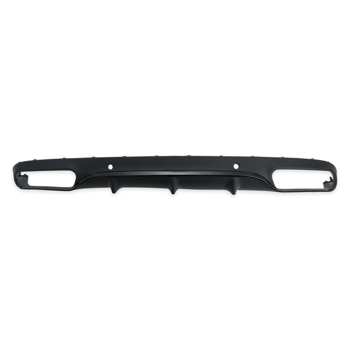Heckstoßstange Diffusor & schwarze Auspuffendrohre passend für Mercedes C-Klasse C205 2015-2023