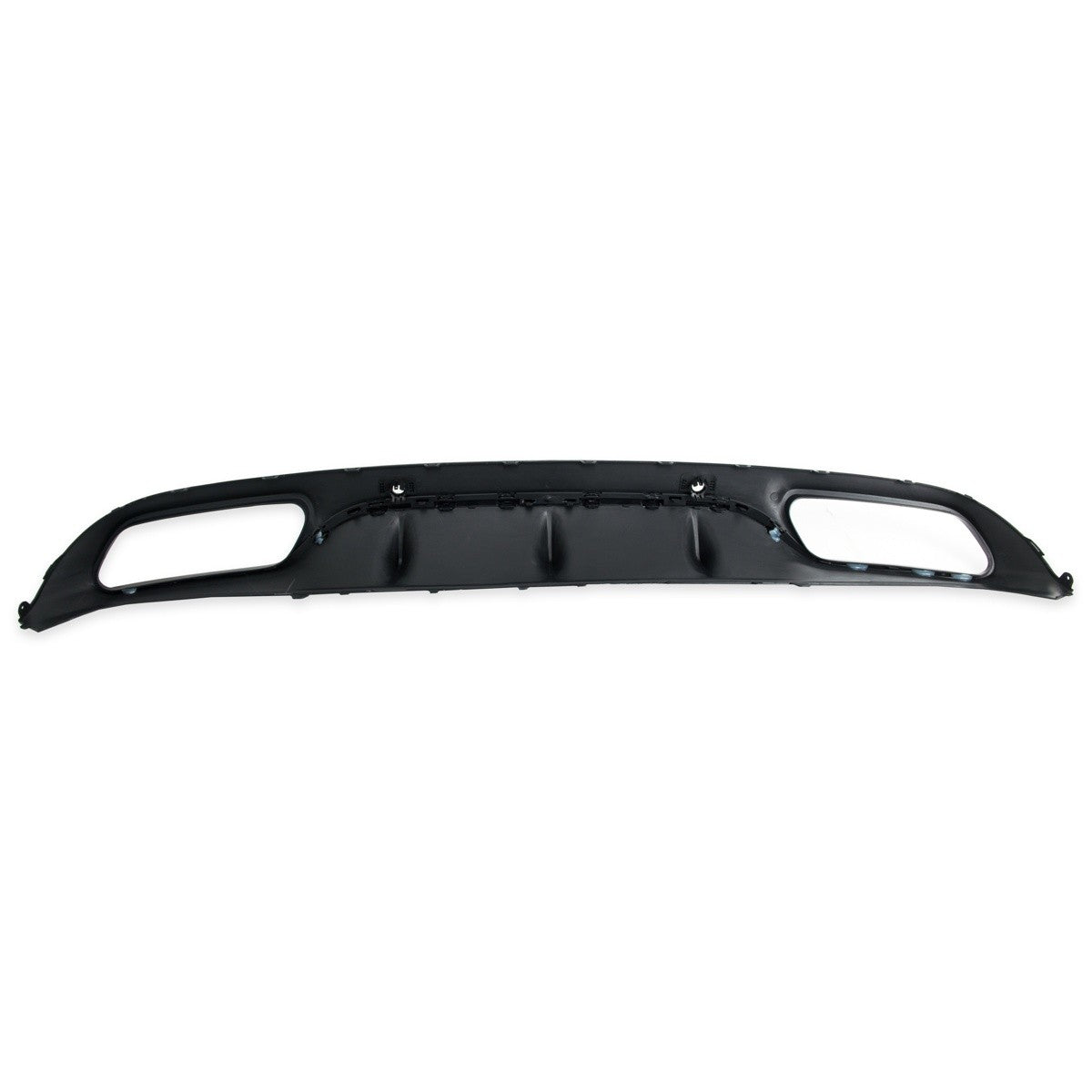 Heckstoßstange Diffusor & schwarze Auspuffendrohre passend für Mercedes C-Klasse C205 2015-2023
