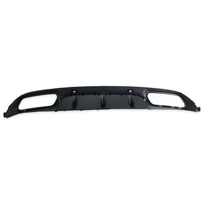 Heckstoßstange Diffusor & schwarze Auspuffendrohre passend für Mercedes C-Klasse C205 2015-2023